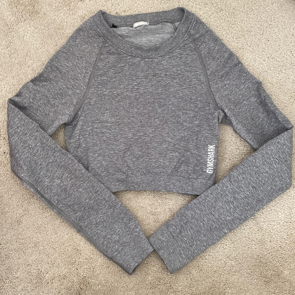 Gymshark crop compression top - Picture 1 of 4